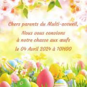 Affiche multi accueil paques 4mo 