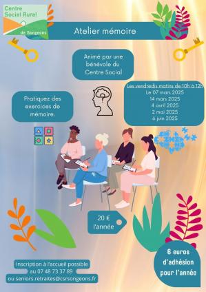 Atelier memoire 2025