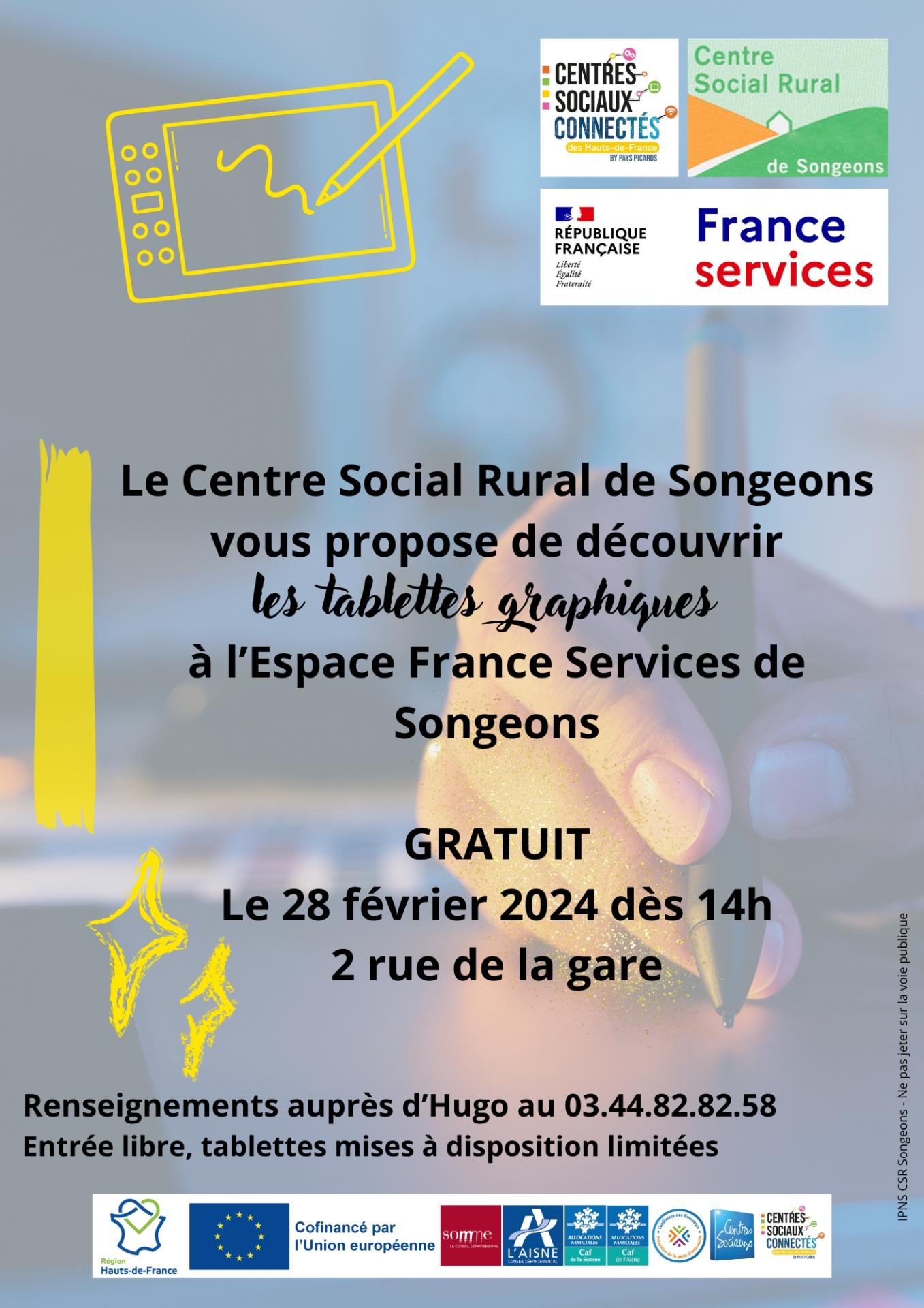 Efs activite dessin sur tablette graphique