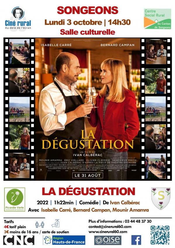 La degustation songeons affiche