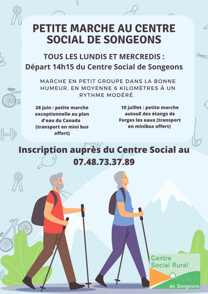 Petite marche au centre social de songeons 1