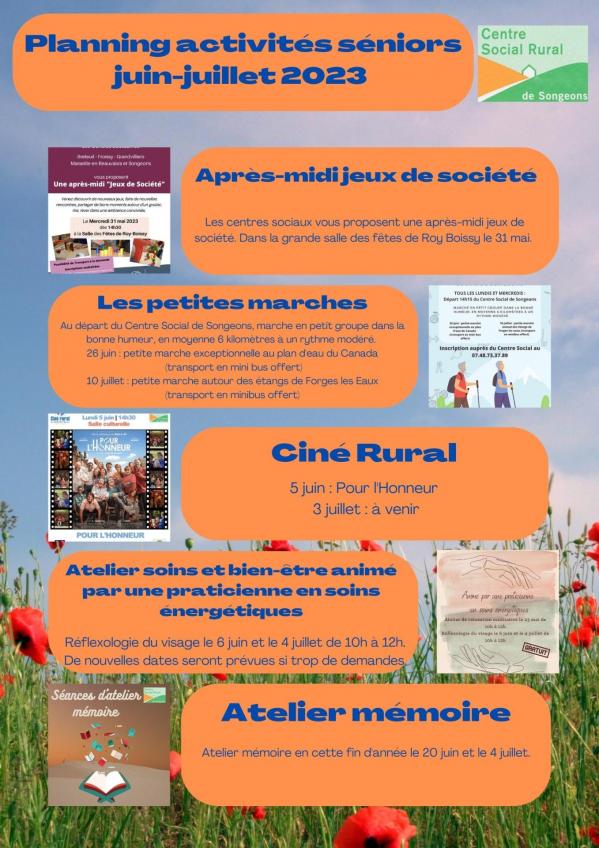 Planning seniors juin juillet 23 1