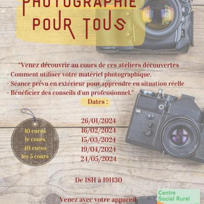 Affiche photographie 2024
